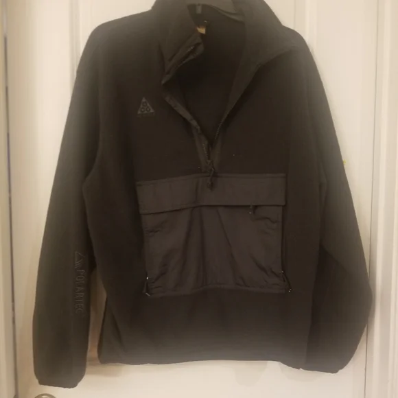 Nike ACG black NRG half zip sweater size S - Picture 2 of 8